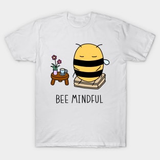 Bee Mindful - White T-Shirt